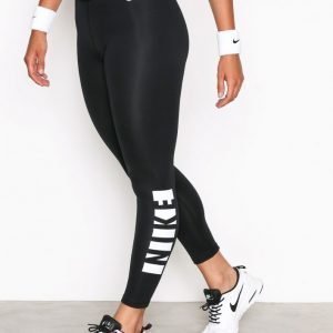 Nike Np Wm Tight Hrngbn Treenitrikoot Musta