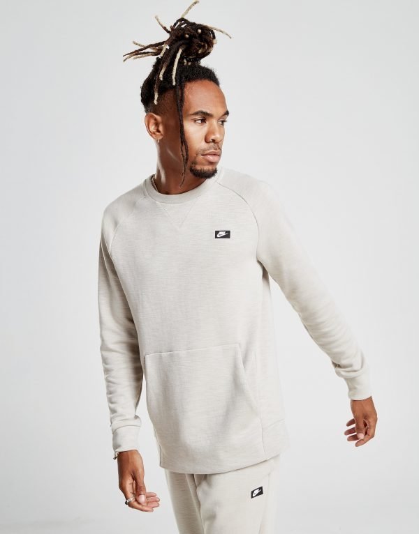 Nike Optic Crew Sweatshirt Beige