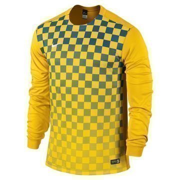 Nike Pelipaita Precision III L/S Keltainen/Sininen Lapset