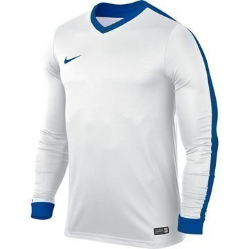 Nike Pelipaita Striker IV L/S Valkoinen/Sininen Lapset