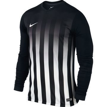 Nike Pelipaita Striped Division II L/S Musta/Valkoinen