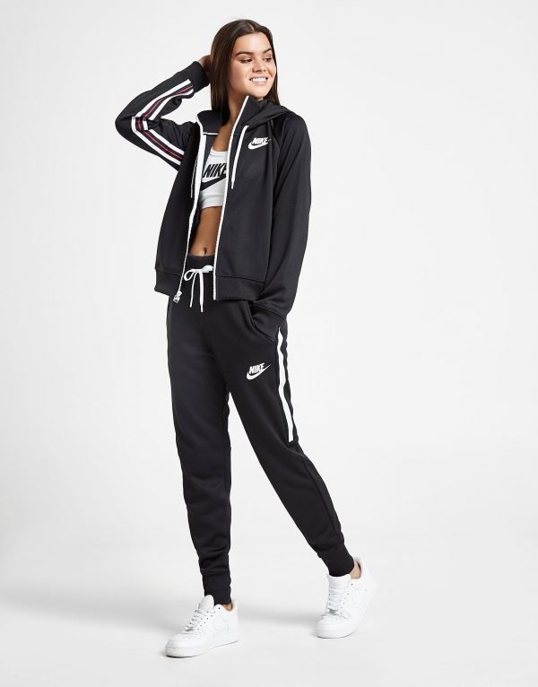 Nike Poly Stripe Track Pants Musta