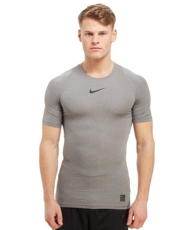 Nike Pro Compression T-Paita Carbon / Grey