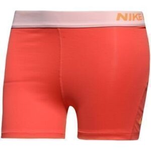Nike Pro Cool 3" Trikoot Punainen/Oranssi Naiset