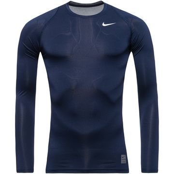 Nike Pro Cool Compression L/S Laivastonsininen