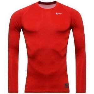 Nike Pro Cool Compression L/S Punainen