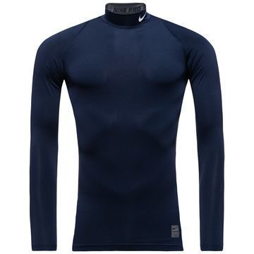 Nike Pro Cool Compression Mock L/S Laivastonsininen