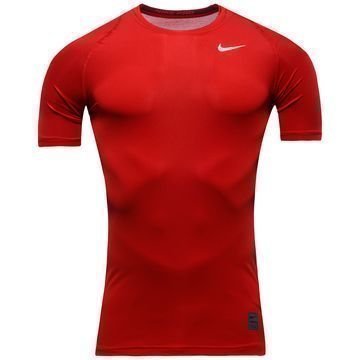 Nike Pro Cool Compression S/S Punainen