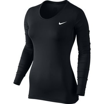 Nike Pro Cool L/S Musta Naiset