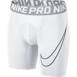 Nike Pro Core Compression Shortsit 6' Valkoinen/Harmaa Lapset
