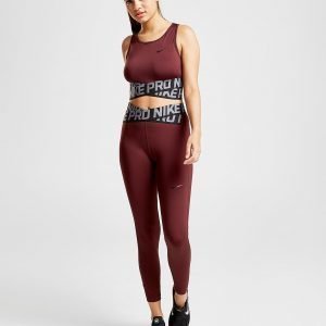 Nike Pro Cross Over Training Tights Burgundy