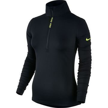 Nike Pro Hyperwarm Top Musta/Neon Naiset