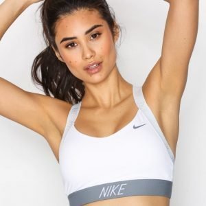 Nike Pro Indy Logo Back Bra Urheiluliivit Kevyt Tuki Valkoinen