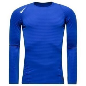 Nike Pro Warm Compression Crew Sininen