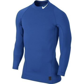 Nike Pro Warm Compression Mock Sininen