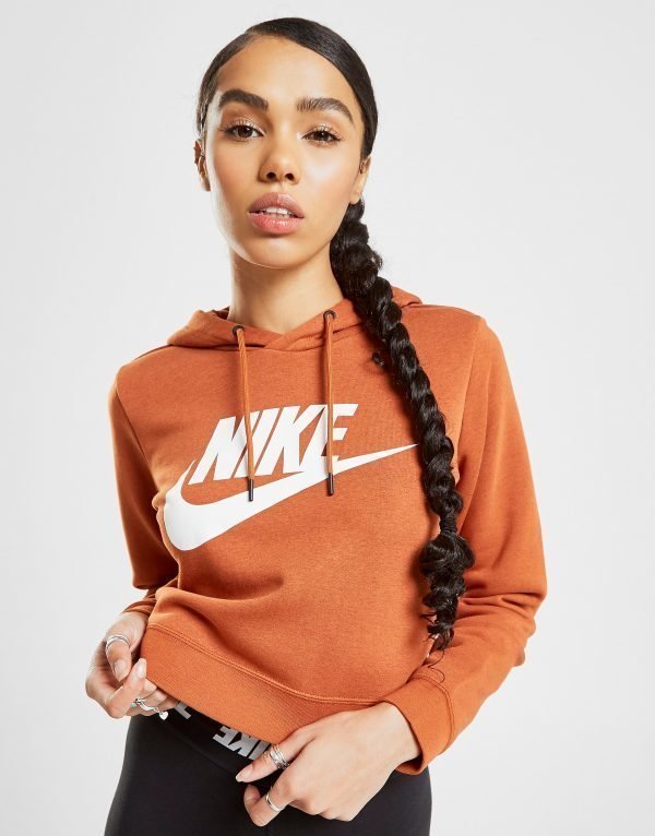 Nike Rally Crop Huppari Oranssi