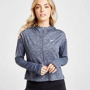 Nike Running Element Crop Hoodie Harmaa