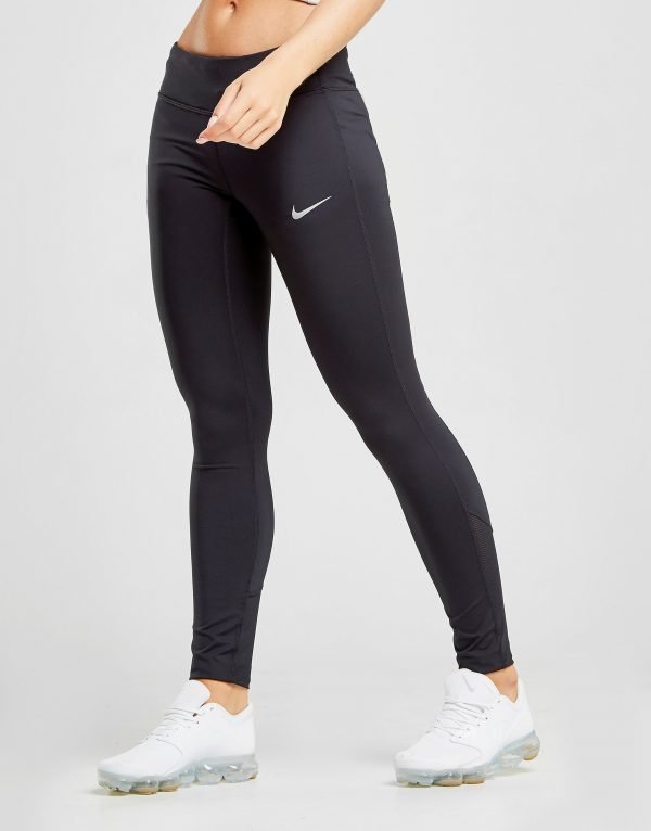 Nike Running Racer Leggingsit Musta