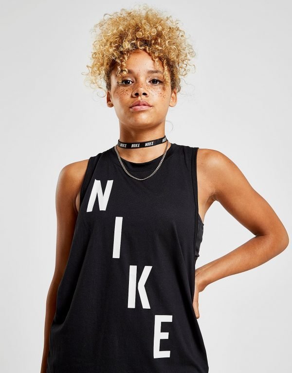 Nike Running Tailwind Tank Top Musta