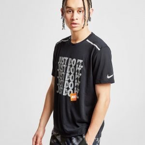 Nike Running Utility Just Do It T-Shirt Musta