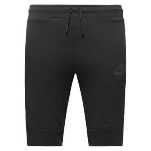 Nike Shortsit Tech Fleece Musta Lapset
