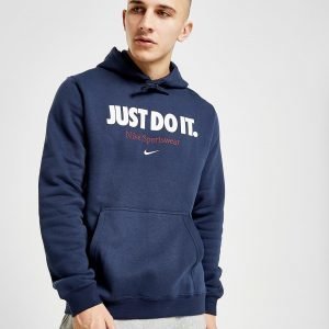 Nike Sportswear Just Do It Hoodie Sininen