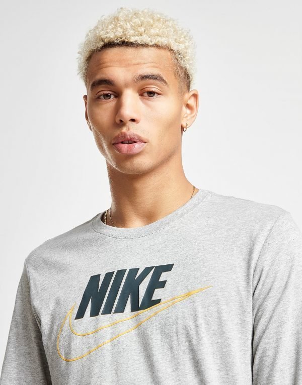 Nike Sportswear Long Sleeve T-Paita Harmaa