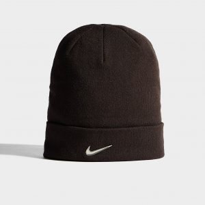 Nike Swoosh Beanie Hat Musta