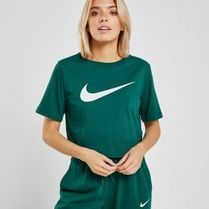 Nike Swoosh Crop T-Shirt Vihreä