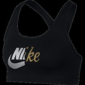 Nike Swoosh Futura Mtlc Bra Urheiluliivit