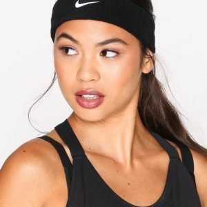 Nike Swoosh Headband Otsapanta Musta / Valkoinen