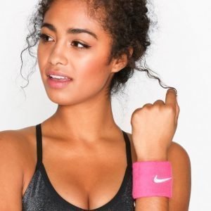 Nike Swoosh Wristband Hikinauha Vaaleanpunainen / Valkoinen