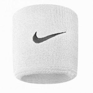 Nike Swoosh Wristband Hikinauha Valkoinen / Musta