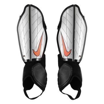 Nike Säärisuojat Protegga Flex Hopea/Musta/Oranssi
