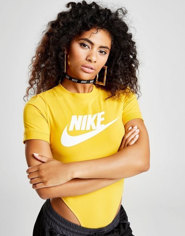 Nike T-Shirt Bodysuit Keltainen