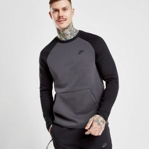 Nike Tech Fleece Crew Paita Harmaa