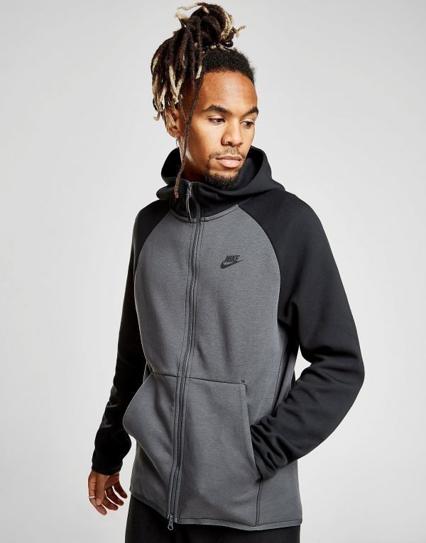 Nike Tech Fleece Windrunner Huppari Harmaa