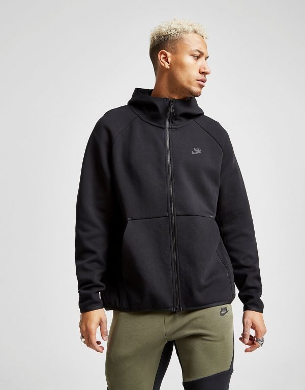 Nike Tech Fleece Windrunner Huppari Musta