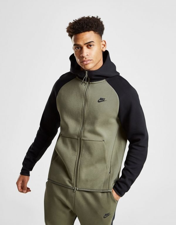 Nike Tech Fleece Windrunner Huppari Vihreä