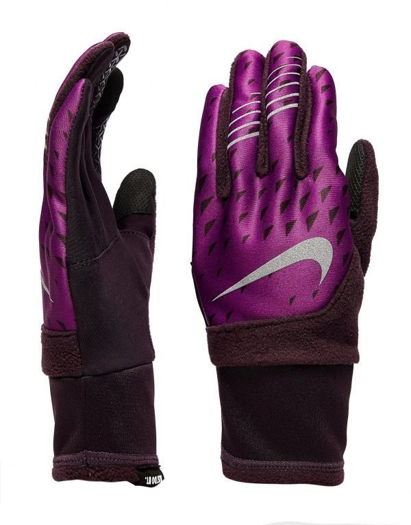 Nike Therma-Fit Running Gloves Vaaleanpunainen
