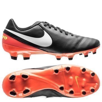 Nike Tiempo Genio II FG Dark Lightning Pack Musta/Valkoinen/Oranssi