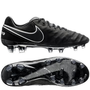 Nike Tiempo Legend 6 Nahka Tech Craft Pack 2.0 FG Musta/Hopea