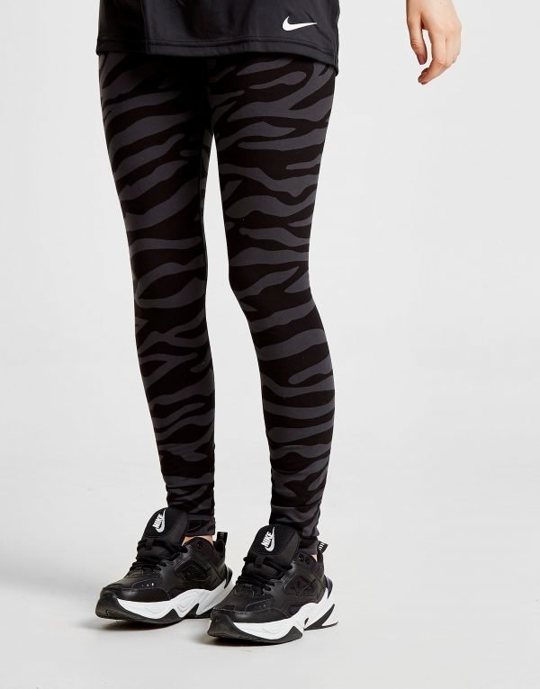 Nike Tiger Camo Leggings Musta