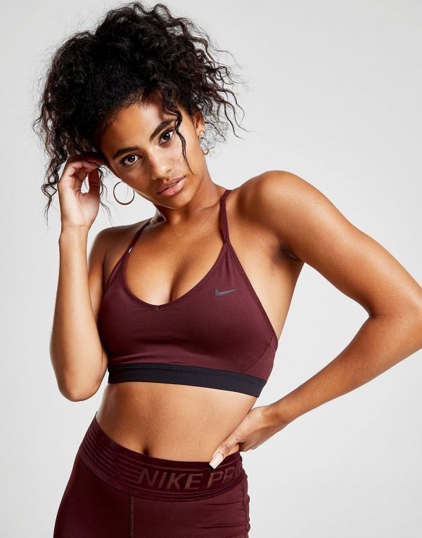 Nike Training Indy Bra Burgundy / Black