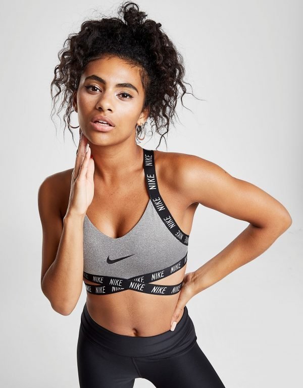 Nike Training Indy Logo Bra Harmaa