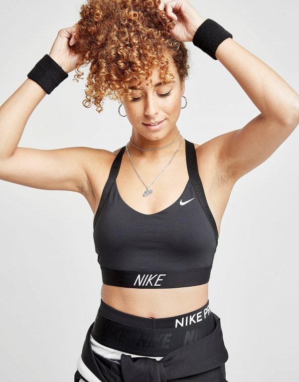 Nike Training Indy Logo Bra Musta