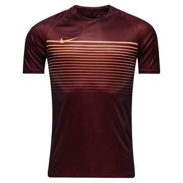 Nike Treenipaita Dry Top Squad Viininpunainen/Oranssi