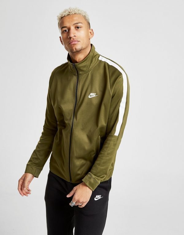 Nike Tribute Full Zip Track Top Olive / Olive