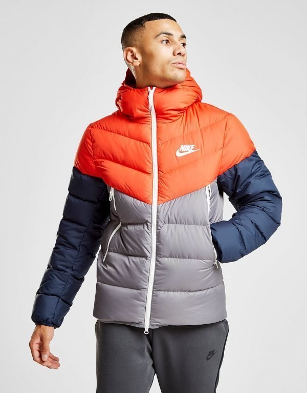 Nike Windrunner Bubble Takki Punainen