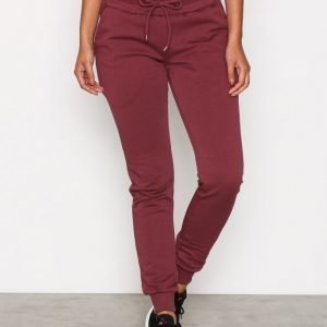 Nly Sport Workout Jogger Treenihousut Burgundy